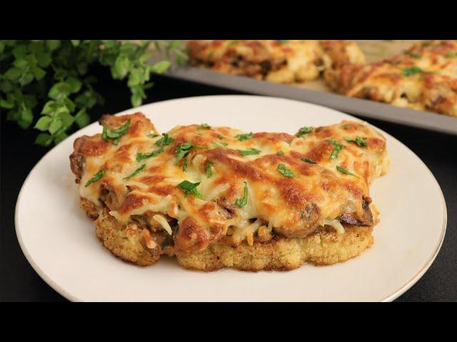 Cauliflower steaks! better than meat! Quick, Simple and delicious dinner recipe ! you'll love it !