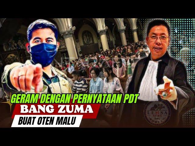 GERAM DENGAN PERNYATAAN PDT‼️BANG ZUMA BUAT KRISTEN MALU