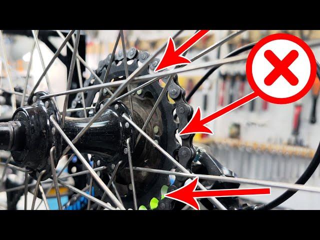 How to fix bike chain skipping. Shimano Altus rear derailleur adjustment.