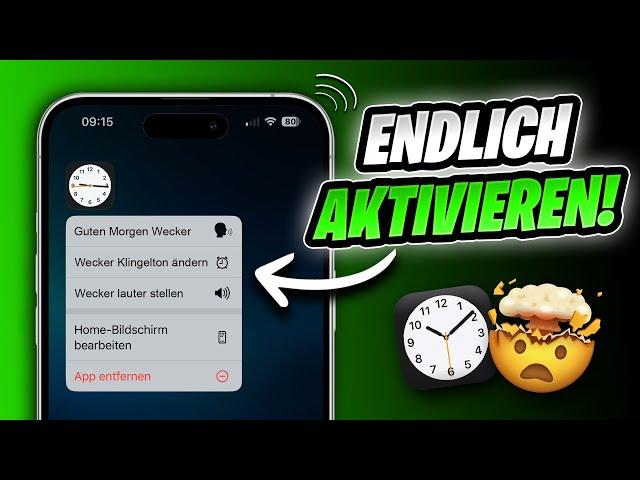 Diese iPhone Wecker Einstellungen haben mein Leben verändert! ⏰