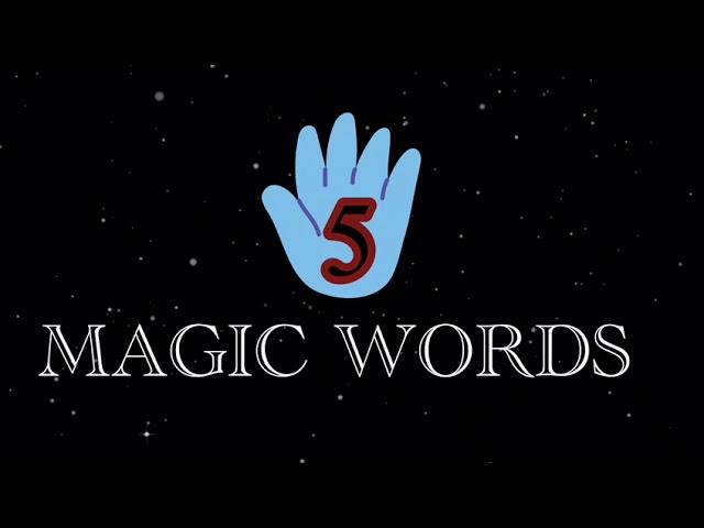 5 Magic  words / learn to use 5 magic words in  your daily life/ Good manners with 5 magic words