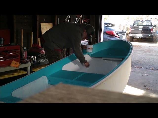 Topside Painting The Inside Of Dinghy