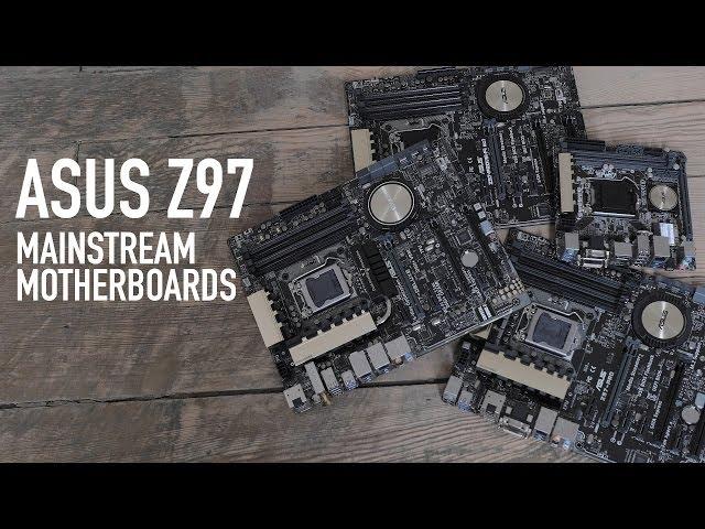 ASUS Z97 Mainstream Motherboards: Z97-A, Z97-Pro, Z97 Deluxe