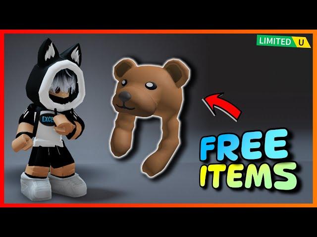New FREE LIMITED UGC items , How to get FREE UGC LIMITED ITEMS Pacsun Bear Hat on ROBLOX