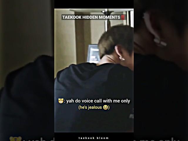 Taekook hidden moments ‼️they didn't translate these moments #shorts #taekook #ytshorts