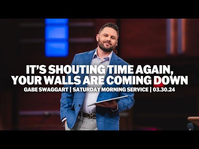 It's Shouting Time Again, Your Walls Are Coming Down | Gabe Swaggart | 2024 JSM Camp Meeting