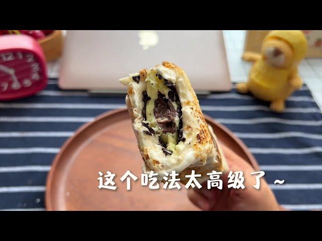 又脆又软的烤棉花糖冰淇淋 这个吃法真是绝了 自制雪糕 #icecream #coffee