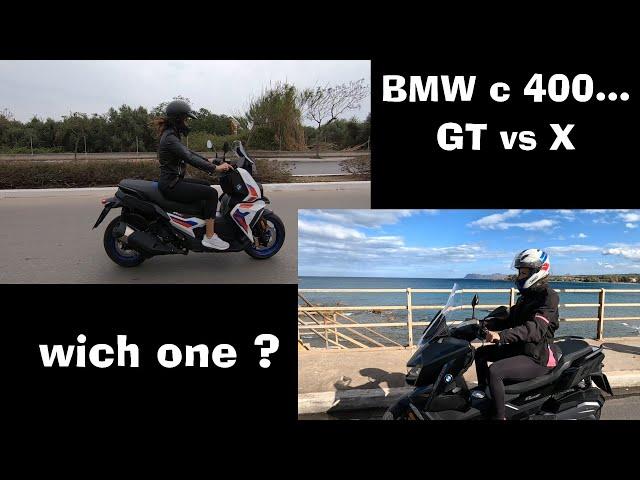 BMW C400 GT vs C400X .  ποιο απο τα δύο ?