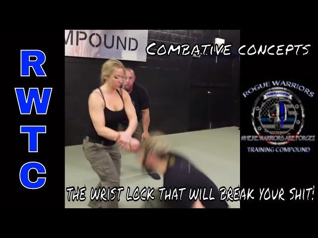 THE WRIST LOCK THAT WILL BREAK YOUR SHIT!   Combative Concepts Nikyo