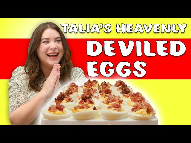 Talia's Heavenly Deviled Eggs | Talia's Kitchen