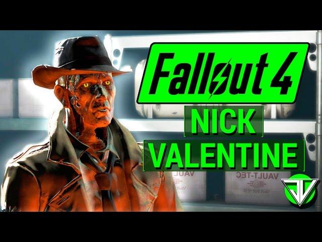 FALLOUT 4: Nick Valentine COMPANION Guide! (Everything You Need To Know About Nick)