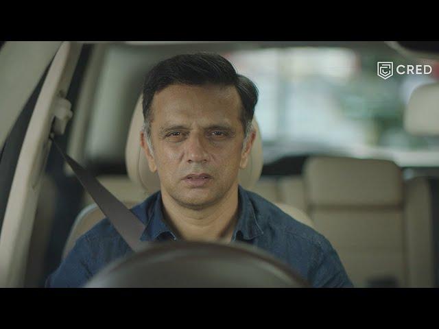 Rahul Dravid getting angry for 46 seconds | CRED