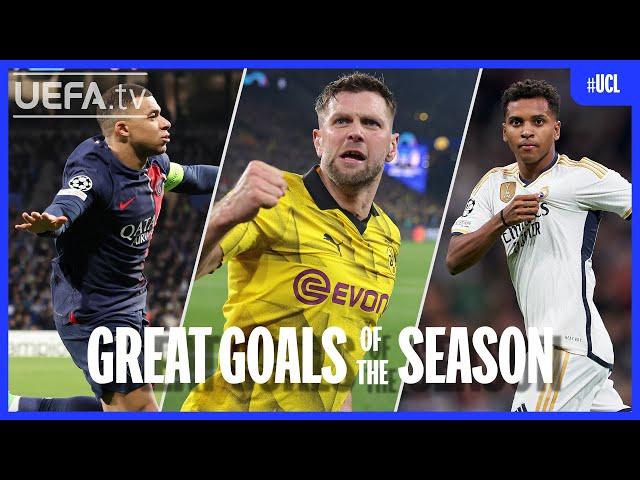 #UCL Great Goals of the Season | Mbappé, Füllkrug, Rodrygo