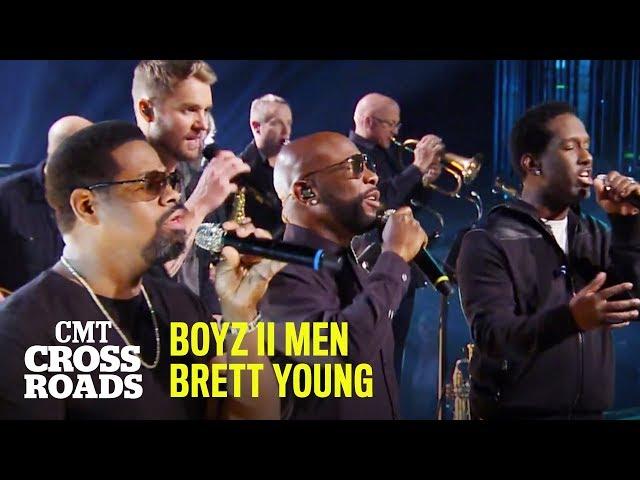 'In Case You Didn't Know' Boyz II Men & Brett Young | CMT Crossroads