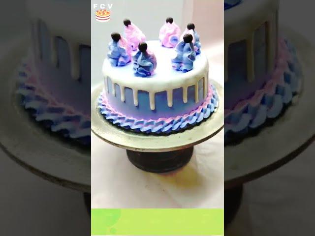 New  Rainbow Cake | Birthday Cake For You | #youtubeshorts #FCV