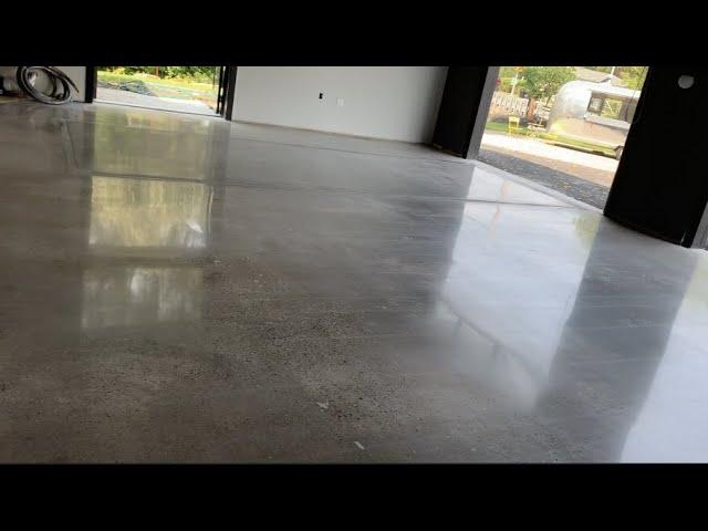 Transforming An Auto Repair Garage Floor Into Beautiful Restaurant Floor, Concrete Polishing