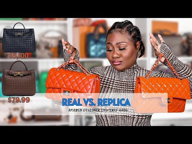 MUST HAVE AMAZON DESIGNER INSPIRED BAGS | Real VS. Replica | Designer Dupes That Are Worth It.