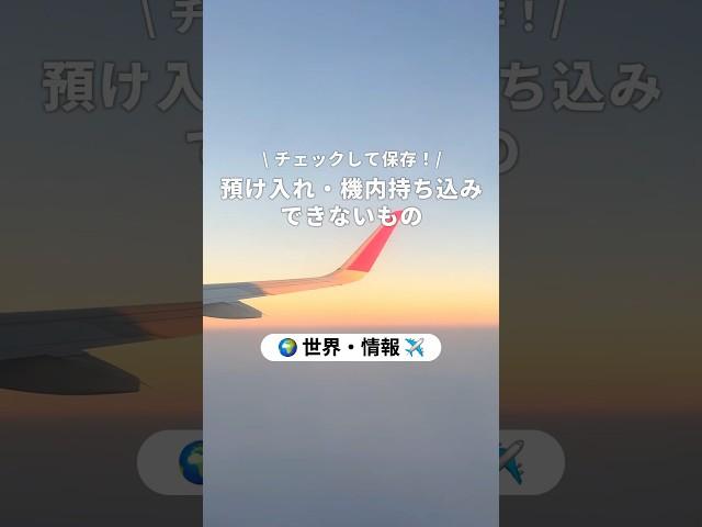 海外旅行の際に機内に持ち込めないもの紹介️ #newtで海外旅行  #newt #ニュート #海外旅行 #令和旅行 #海外ホテル #おすすめホテル #女子旅 #旅好き女子 #ホテル巡り