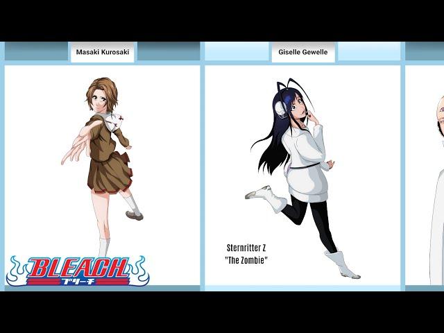 All Quincy Characters in Bleach | QueueBurst Comparison