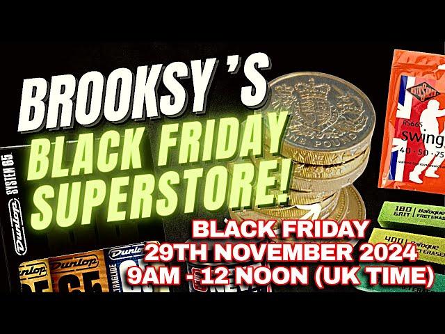 Brooksy's Black Friday Superstore: The Craziest Sales Ever!