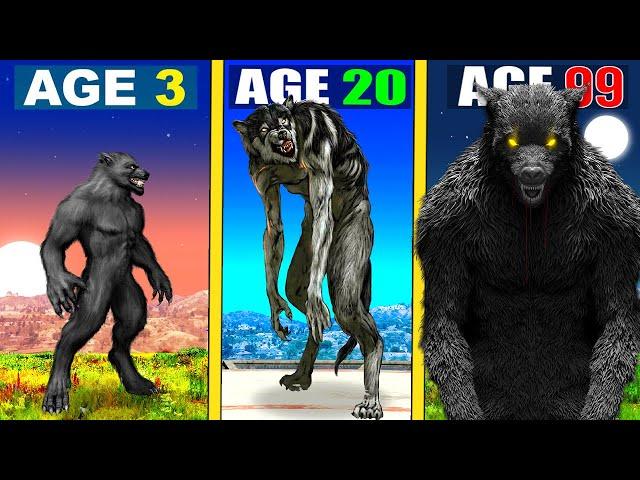 Surviving 99 YEARS As WEREWOLF in GTA 5 (Episode I)