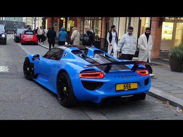 Supercars in London December 2024