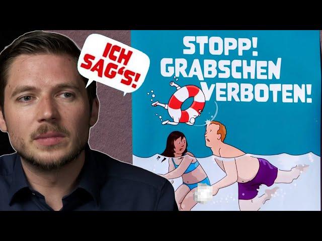 Grabschen durch Weiße verboten! Lächerliche Kampagne