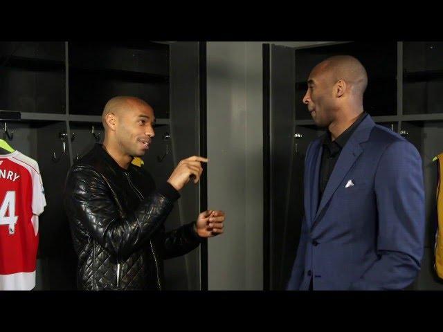 Thierry Henry and Kobe Bryant's Football Hero