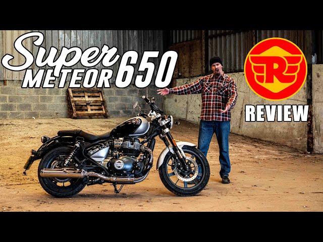 2023 Royal Enfield Super Meteor 650 Review | Is this the BEST Lightweight Cruiser Motorcycle!?