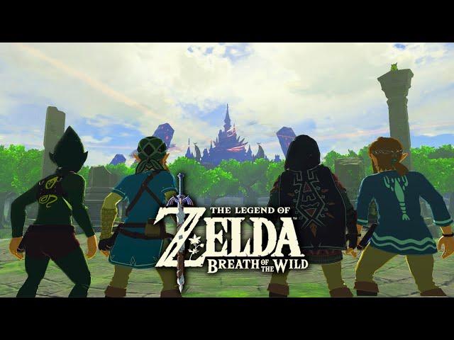 4 YouTuber Spielen zusammen BotW Durch!