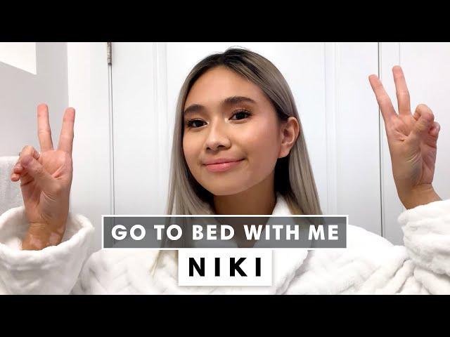 NIKI's Nighttime Skincare Routine For Dry Skin | Go To Bed With Me | Harper's BAZAAR