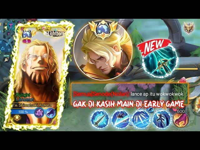 GAME PLAY LANCELOT SOLO RANK GLORY 2024! EARLY GAME GAK BISA MAIN!