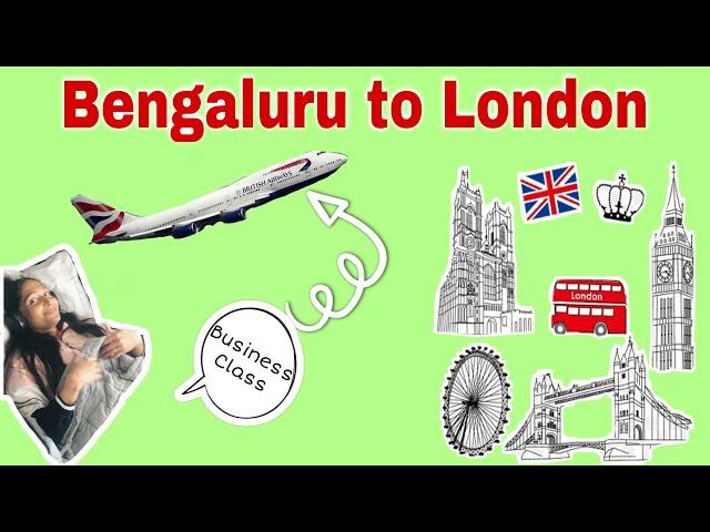 INDIA TO UK 2022 | BRITISH AIRWAYS BUSINESS CLASS | STUDENT TRAVEL TO LONDON 2022 | MYSHADOWBEATS