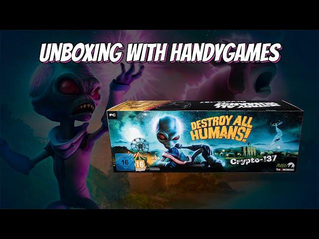 Destroy All Humans! Crypto-137 Edition | Unboxing with HandyGames