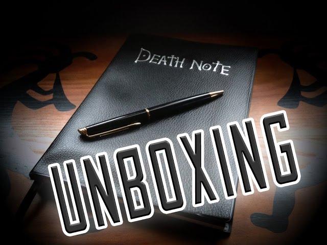 [FR] Unboxing/Présentation du Death Note