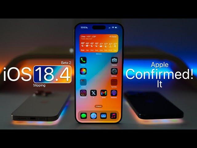 iOS 18.4 - Apple Confirmed It! - Features, Battery and Follow Up