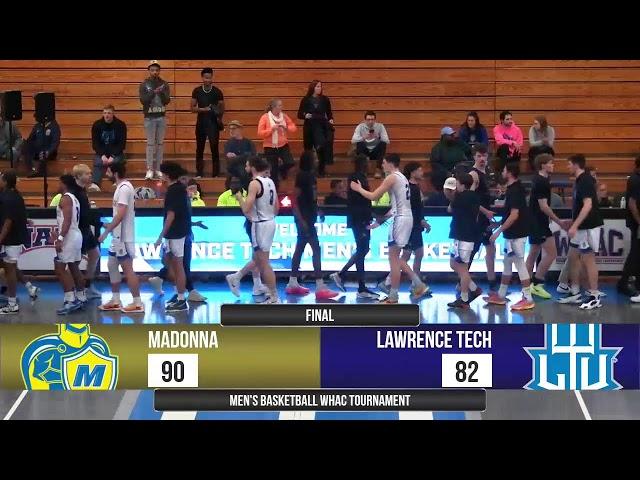 LTU Men's Basketball | LTU vs Madonna University | 2/27/25