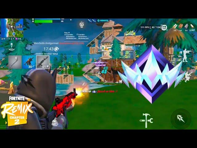 Yes, UNREAL Fortnite Mobile Players Exist... (120 FPS Gameplay)