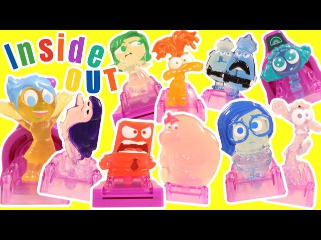 Inside Out 2 Movie 2024 Emotions Transform into McDonalds Happy Meal Set