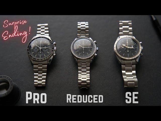 Tough Call | Omega Speedmaster PRO vs. REDUCED vs. SPECIAL EDITION