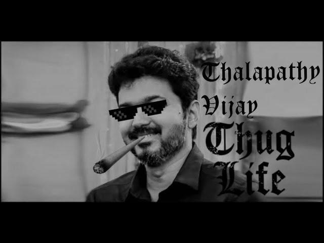 Thalapthy Vijay Thug Life | Tamil Thug Life #2 | Thug Life Tamizhan