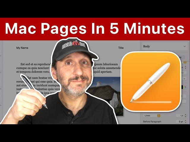 Learn How To Use Mac Pages In 5 Minutes