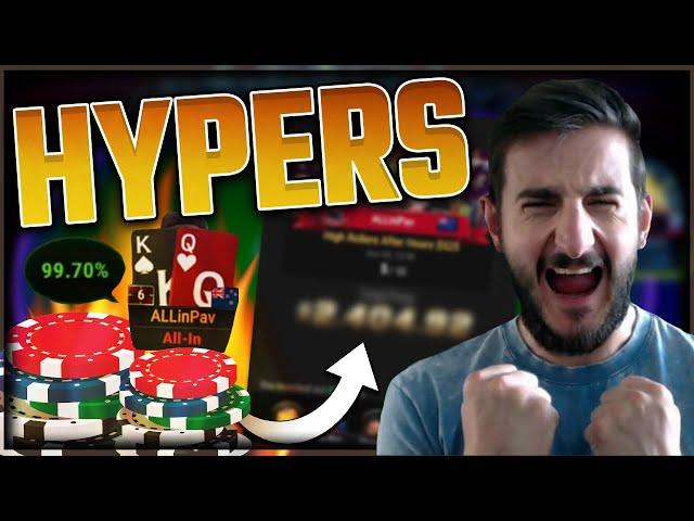 This INSANE $100 Hyper Saved My Poker Session...