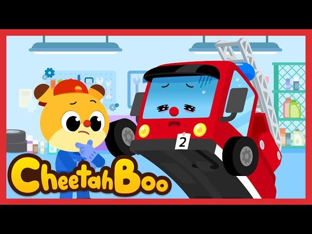 [NEW!] The Car Hospital Song and nice car songs | Nursery rhymes | Kids song | #Cheetahboo