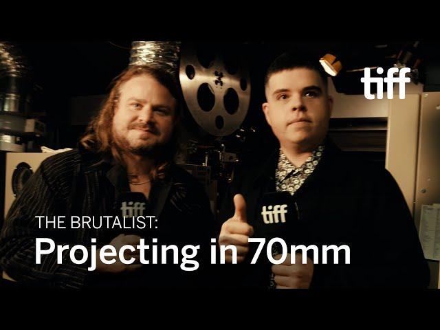 THE BRUTALIST Director Brady Corbet on Why 70mm Is a Must | TIFF 2024