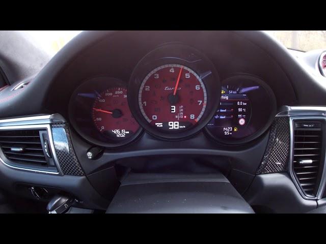 Porsche Macan Turbo 0-100 km/h Acceleration // Launch Control