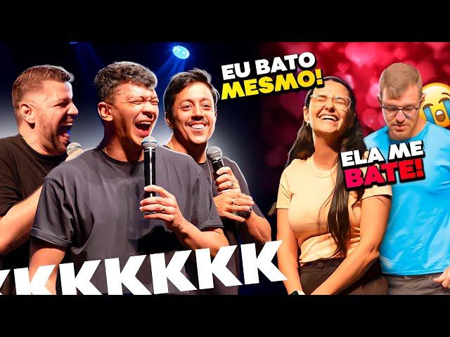 TENTANDO SALVAR UM NAMORO TÓXICO NO NOSSO PRIMEIRO SHOW!  (ft. Renato Albani & Victor Sarro)