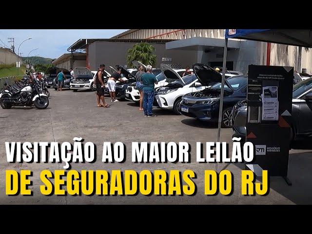 VISITAÇÃO AO PÁTIO DO LEILOEIRO ROGÉRIO MENEZES LEILÃO DE VEÍCULOS DE SEGURADORAS