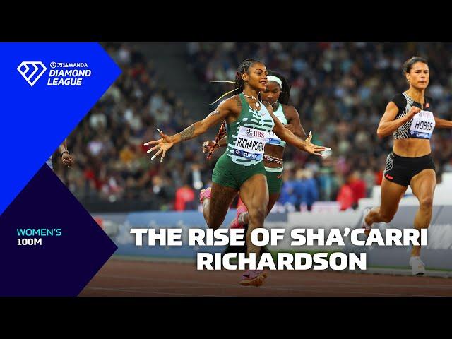 The RISE of SHA'CARRI RICHARDSON - Wanda Diamond League