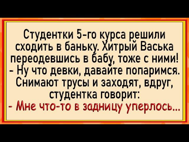 Как Васька с девками в баньку ходил! Сборник свежих анекдотов! Юмор!